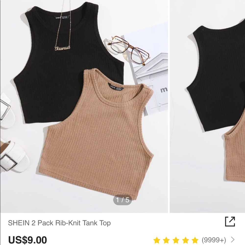 Set of 2 crop tops - Picture 7 of 7